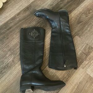 Black Tory Burch boots